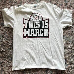 Alabama Large 'This Is March' Crimson Roll Tide Lightweight Merch T-Shirt